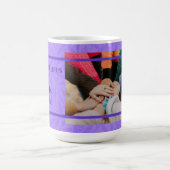 スミレカスタムトを動かす友達のための遠くに贈り物 コーヒーマグカップ (中央)