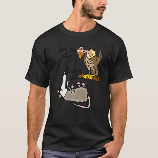 スミレティーズ・ポッサムとブザード・サタイヤ Tシャツ (正面)