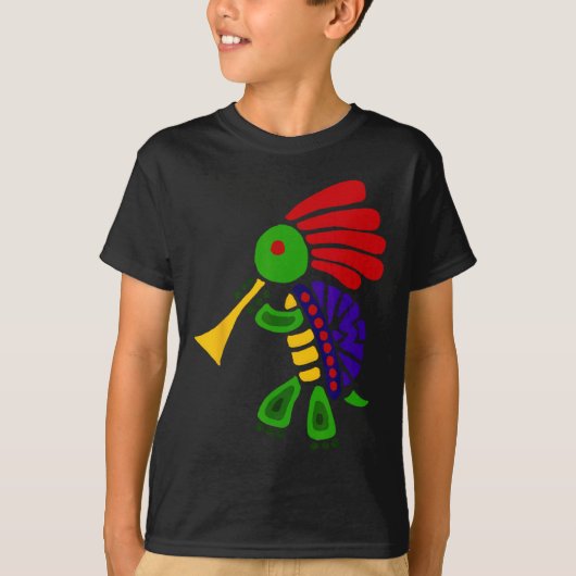 スミレファンキートデイティーズ踊りココペリ Tシャツ (正面)