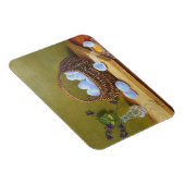 スミレ付き卵のかご マグネット (右側)