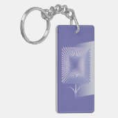 スミレ方花 キーホルダー (正面左)