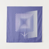 スミレ方花 タペストリー (正面)