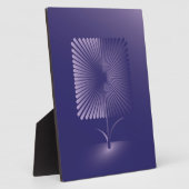 スミレ方花 フォトプラーク (側面)