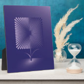 スミレ方花 フォトプラーク (側面)