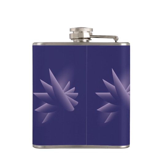 スミレ翼 フラスク (裏面)