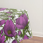スミレ色のコスモスの花 テーブルクロス (インサイチュ)