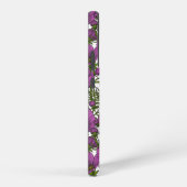 スミレ色のコスモスの花 SAMSUNG GALAXYケース (右側面)