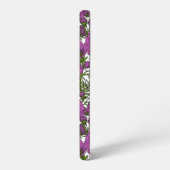 スミレ色のコスモスの花 SAMSUNG GALAXYケース (左側面)