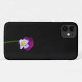 スミレ花イフコン Case-Mate iPhoneケース (裏面(横))