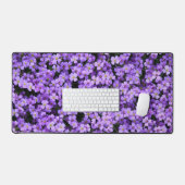 スミレ花美しいスミレ デスクマット (キーボード&マウス)