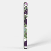 スミレ花 iPhoneケース (右側面)