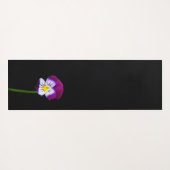 スミレ花ymcna ヨガマット (裏面(横))