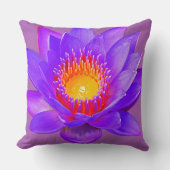 スミレ蓮 クッション (正面)