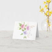 スミレ カード (黄色い花)