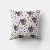 スミレ クッション (裏面)