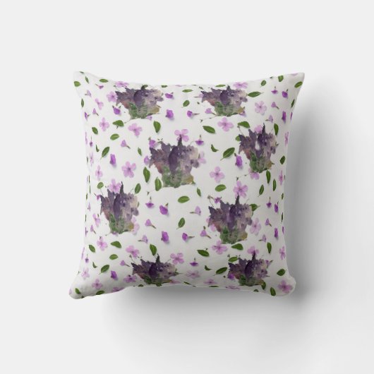 スミレ クッション (裏面)