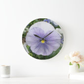 スミレ ラージ壁時計 (ホーム)