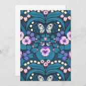 スミレ、鳥、蝶 (正面/裏面)