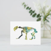 スミロドンの骨格 ポストカード (スタンド正面)