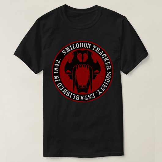 スミロドン協会 Tシャツ (デザイン正面)