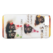 スミ保リンの黒猫ルイ・ワーイン Case-Mate iPhoneケース (裏面(横))