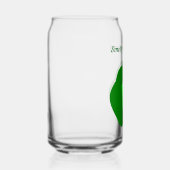 スムリークリスマスブリュッセルスプラウトおもしろいカスタム ガラス缶 (右)