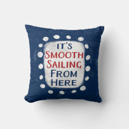 スムージングセーリングここから装飾用クッション クッション