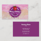 スムージーの名刺 名刺 (正面/裏面)