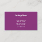 スムージーの名刺 名刺 (裏面)