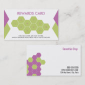 スムージーの顧客のロイヤリティの名刺 ロイヤリティカード (正面/裏面)