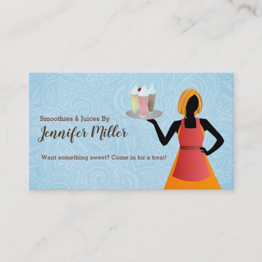 スムージージュースの名刺 名刺 (正面)