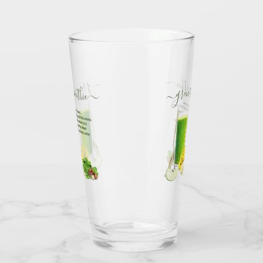 スムージー水カラーレシピジュースフルーツグリーン タンブラーグラス (左)