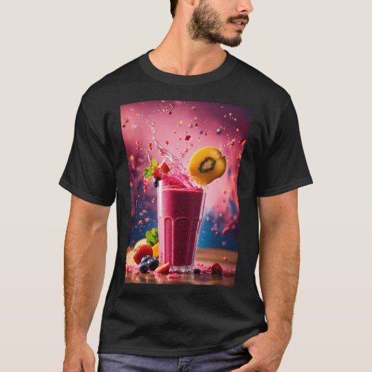 スムージー鮮やかブリスティー Tシャツ (正面)