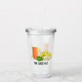 スムージー・ジュース・ビジネス・ショップ アクリルタンブラー (裏面)