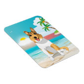 スムースコリードッグアットザビーチ マグネット (右側)