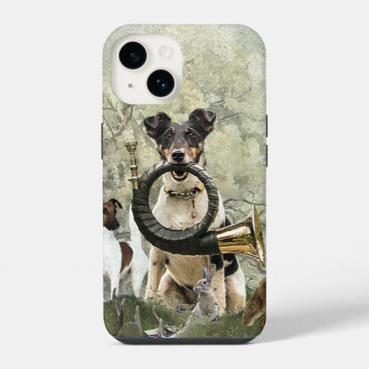 スムース・フォックス・テリア    iPhoneケース (裏面)