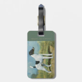 スムース・フォックス・テリア luggage tag ラゲッジタグ (裏面縦)