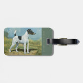 スムース・フォックス・テリア luggage tag ラゲッジタグ (裏面横)