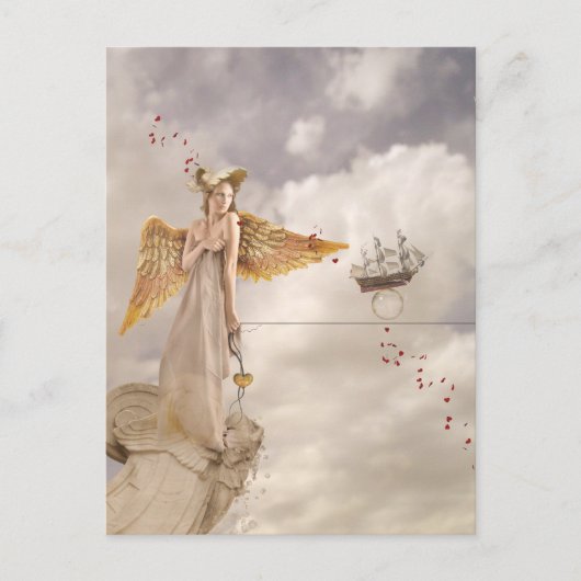 スムーズなセーリングはがき ポストカード (正面)