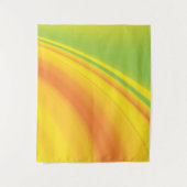 スムーズな黄緑色のブレンディング背景 タペストリー (正面)