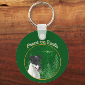 スムーズキツネテリアピースホテル キーホルダー (正面)