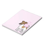 スムーズキツネテリアラブ ノートパッド (回転)