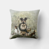 スムーズキツネテリア クッション (裏面)