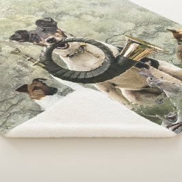 スムーズキツネテリア シェルパブランケット