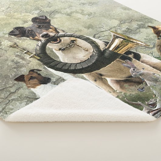 スムーズキツネテリア シェルパブランケット (3/4)