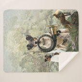 スムーズキツネテリア シェルパブランケット (正面(横))