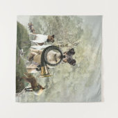 スムーズキツネテリア タペストリー (正面(横))