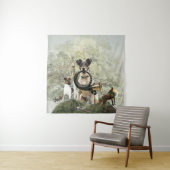 スムーズキツネテリア タペストリー (インサイチュ)