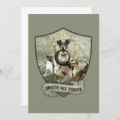 スムーズキツネテリア 招待状 (正面/裏面)