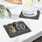 スムーズスクリプト |写真の日付の保存 スクエアペーパーコースター